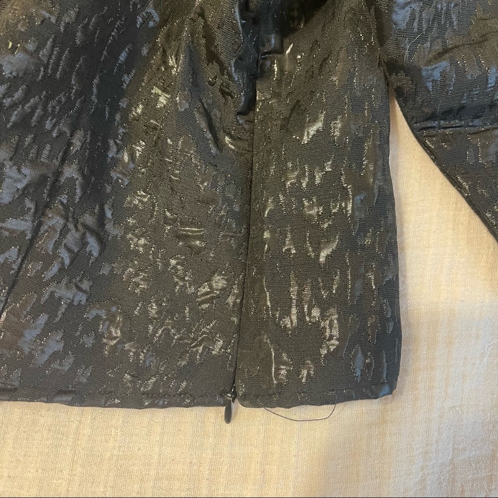 H&M Puff Sleeve Square Neck Shimmer Top - Picture 7 of 7